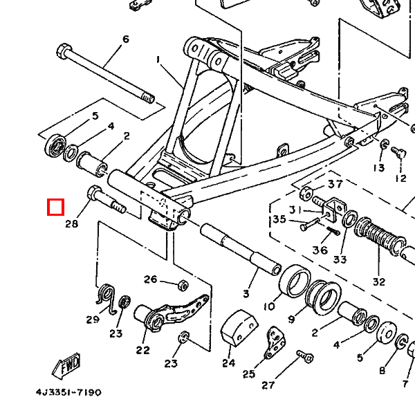 Schraube (90109-10533-00)