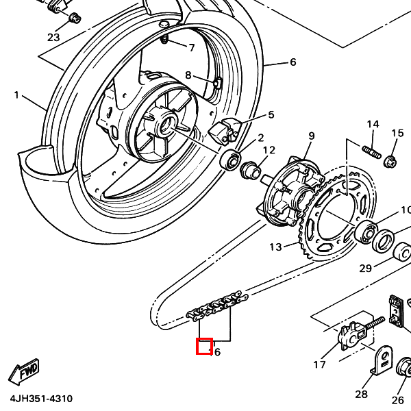 Kette (D.I.D.50VA7-108LE)