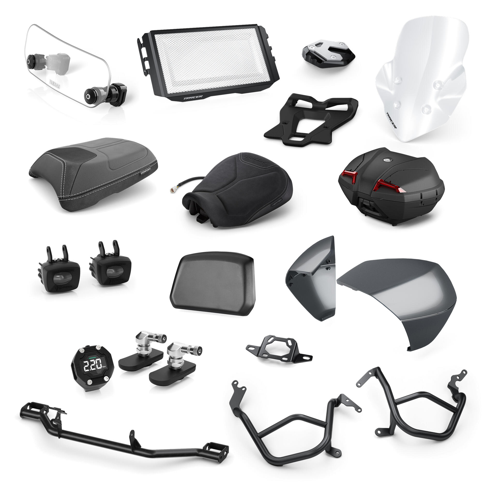 Travel Pro Paket für Tracer 9 GT+