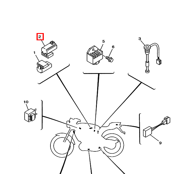 Relais komplett (3GD-01)