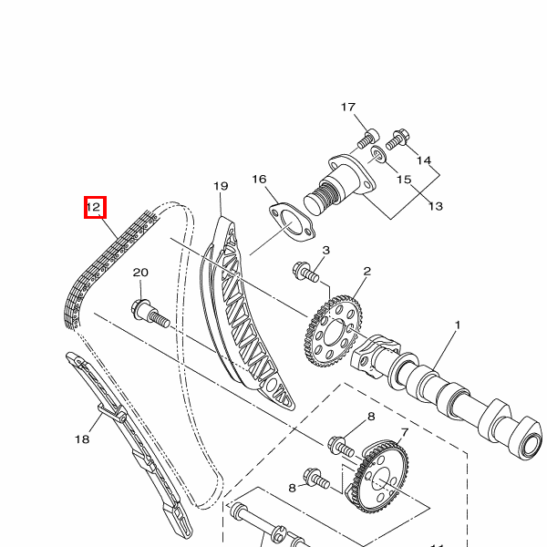 Kette (T098XRH2015-134P)
