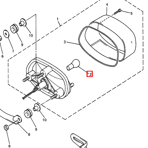 Glühlampe (12V-21/5W)
