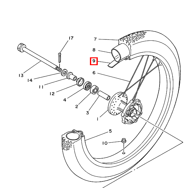 Felgenband (3.00-21)