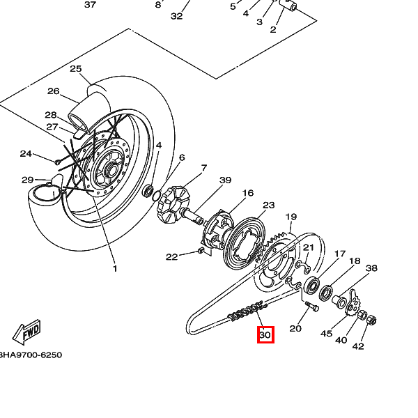 Kette (DID428V2-116LE)