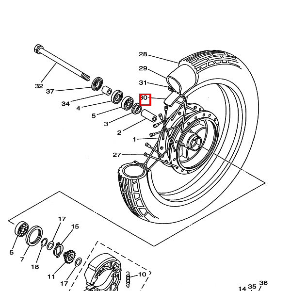 Felgenband (2.25-17)