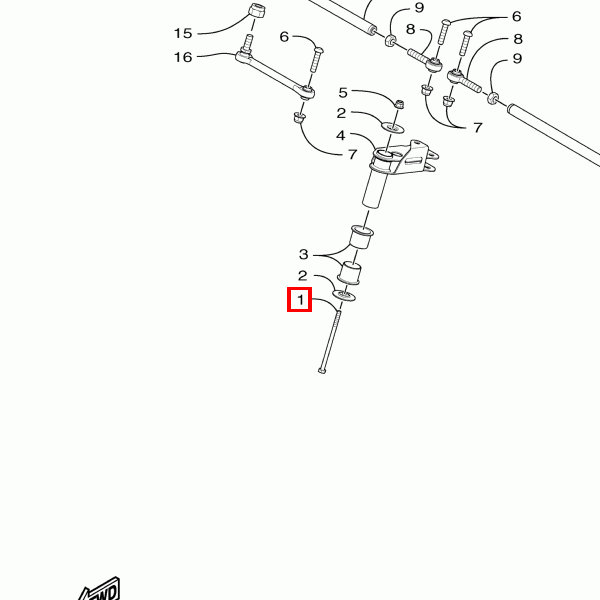 Sechskantschraube M6X1X10