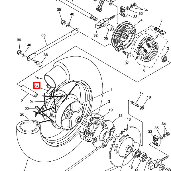 Felgenband (130/90-15, 3.00-15)
