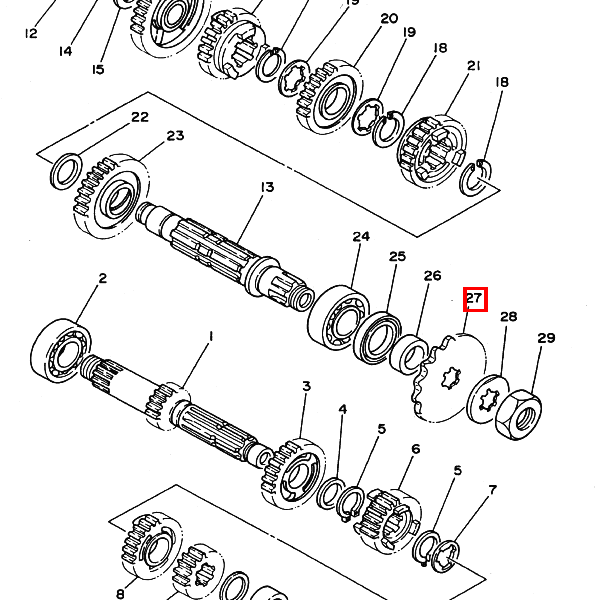 Kettenrad 15Zähne (23X1746150)