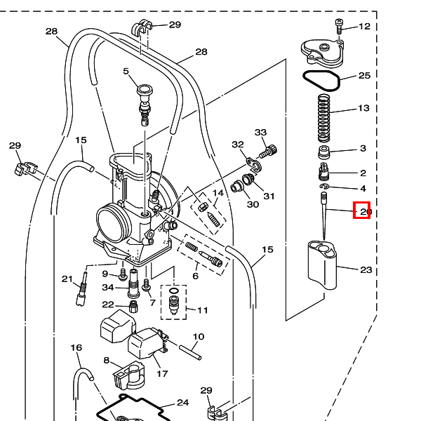 Nadel (6CHY5-80) Standard