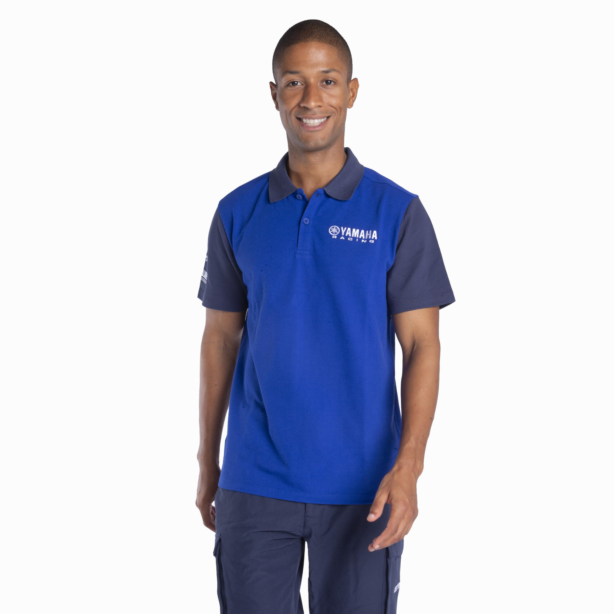 Herren Polohemd Paddock Blue