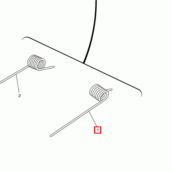 Feder hinten 1 (K=3200NMM/Grad) AP