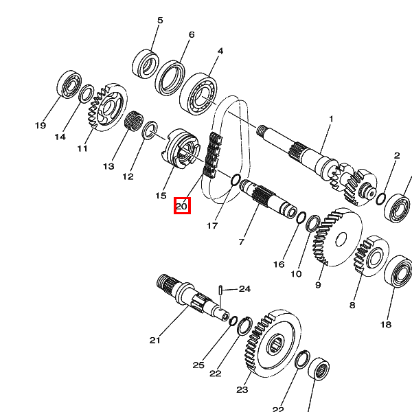 Kette (23RH302-34ASM)