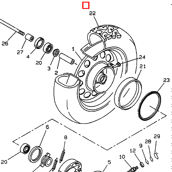 Reifen 120/90-10 54J