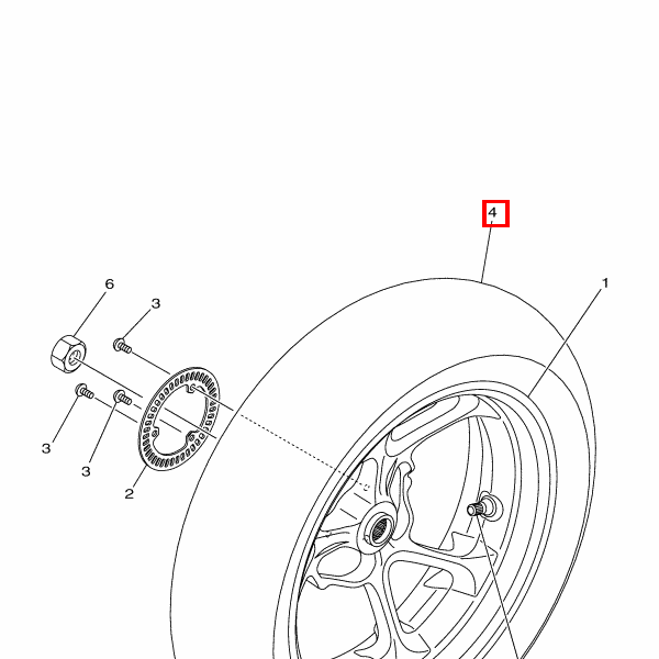 Reifen (130/70-13 M/C 63P)