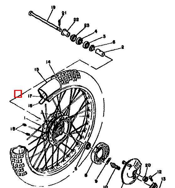 Felgenband (2.50-14)