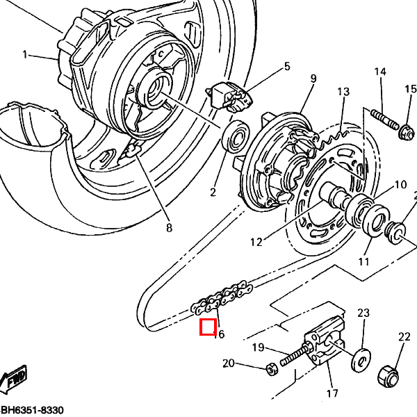 Kette (RK532GSV2-118L)