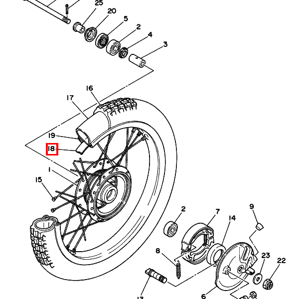 Felgenband (2.50-18)