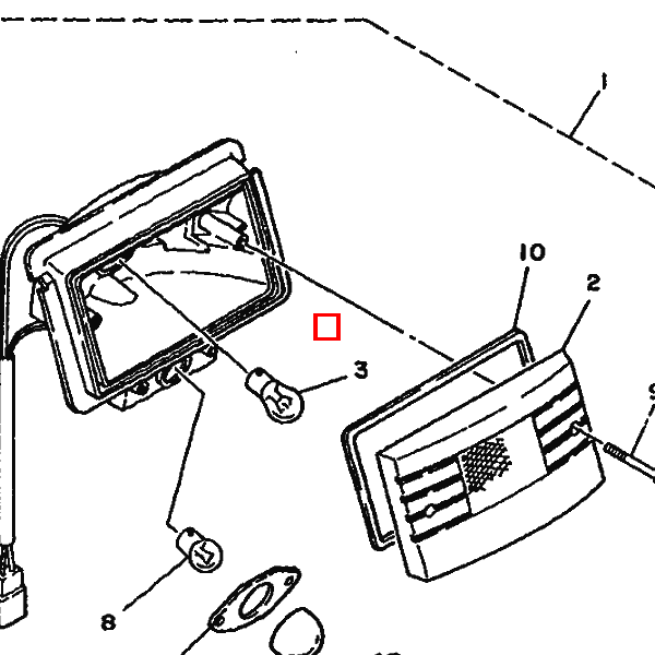Glühbirne, Rücklicht (12V-21/5W)
