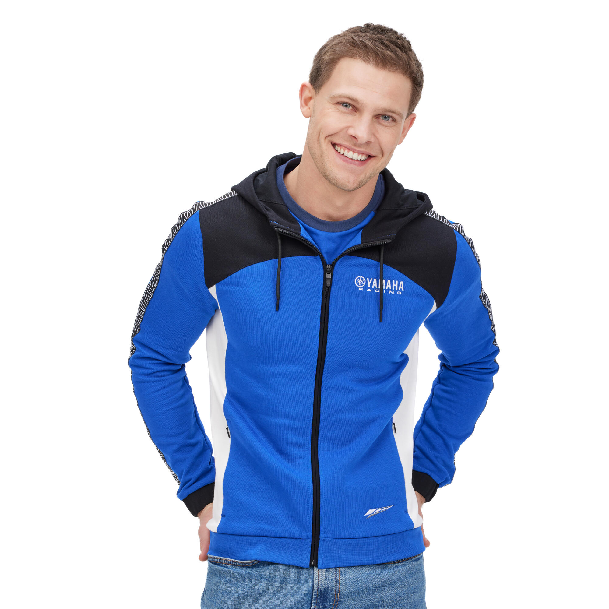 Herren Kapuzenpullover Paddock Blue