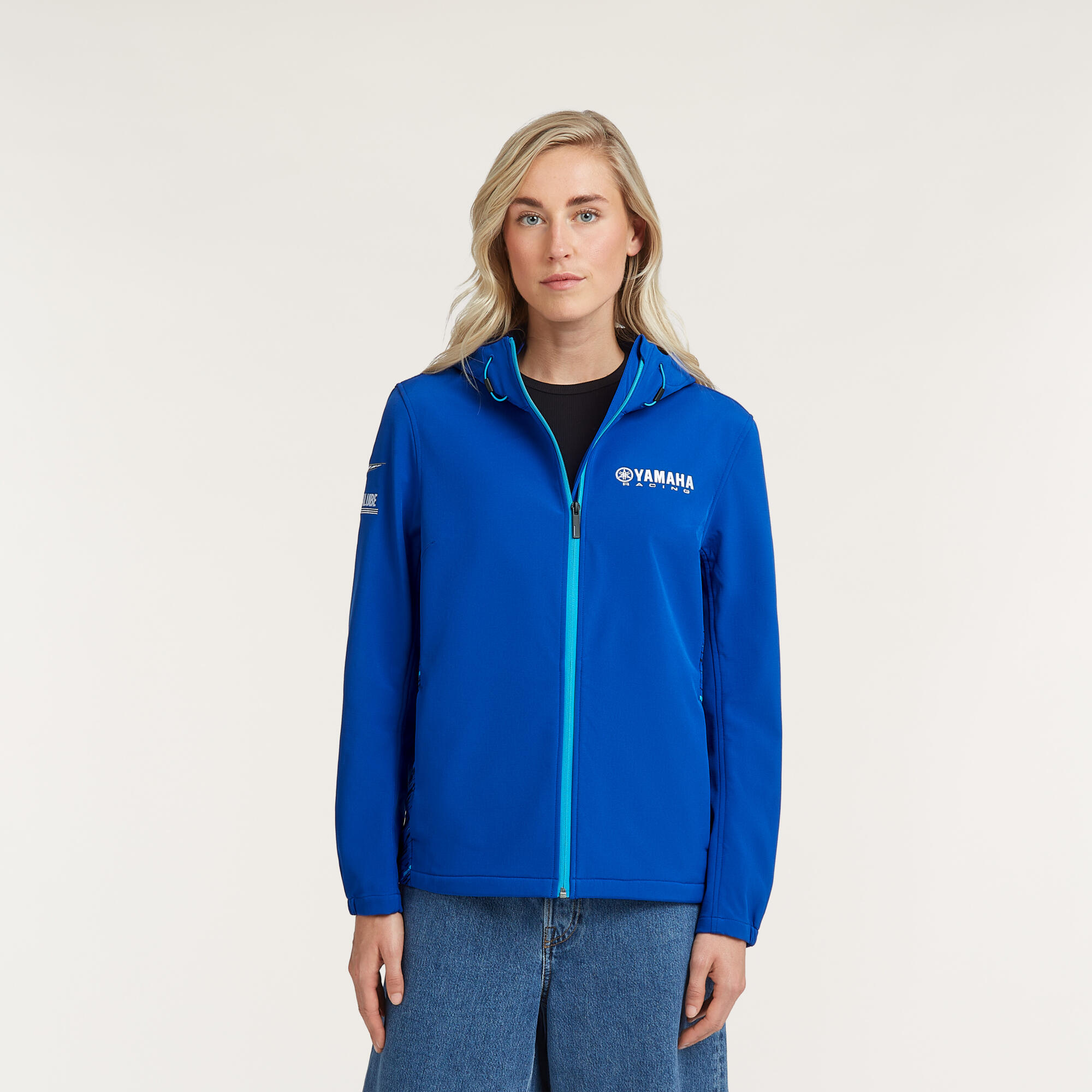 Damen Softshelljacke Paddock Blue Team