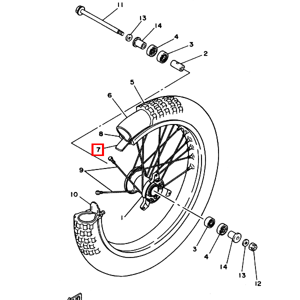 Felgenband (80/90,70/22-17)