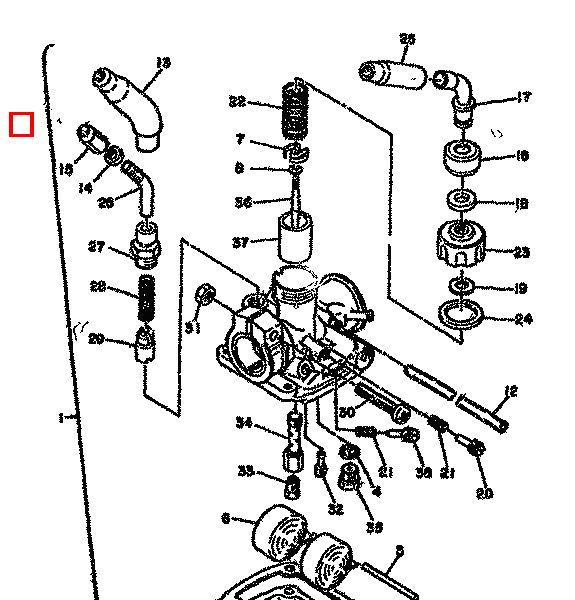 Seilzug-Einstellschraube