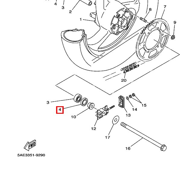 WELLENDICHTRING (FPJ 25-44-8 TS)