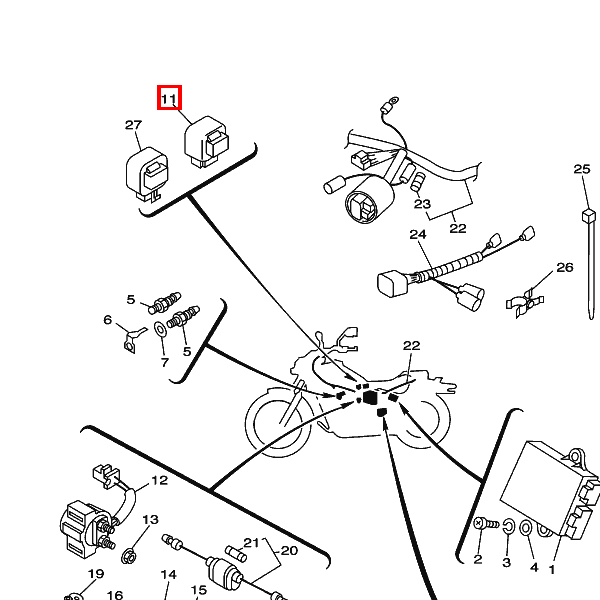 Relais Komplett (2UJ-00)