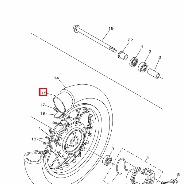 Schlauch (2.50-10 TR4)