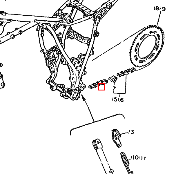 Kette (D.I.D 520V-S-104L)