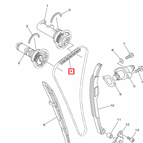 Kette (98XRH2010-120M)