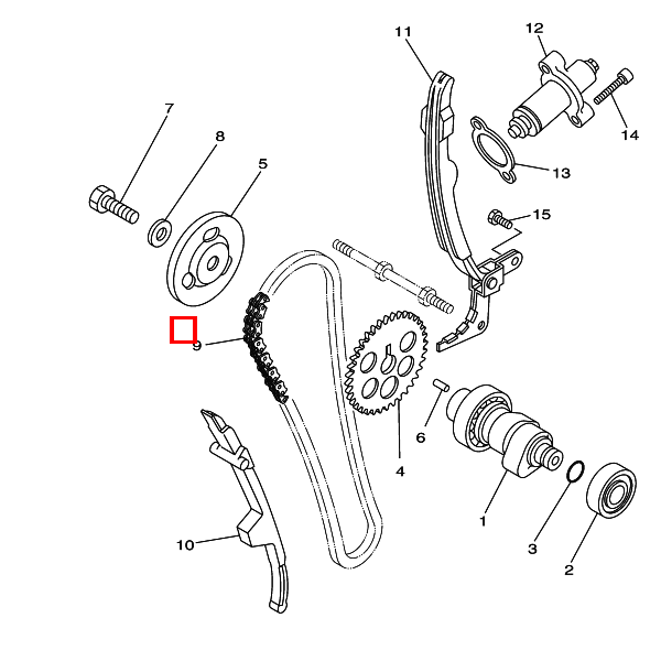 Kette (DID SCR-0404 SV 104LE)