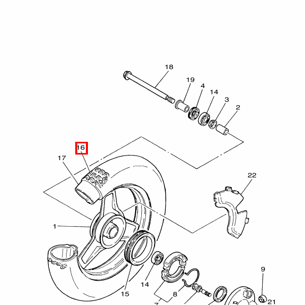 Reifen (2.50-10 4PR M29) Bridgestone