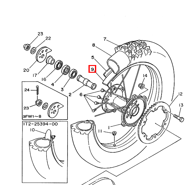 Felgenband (4.00-18)