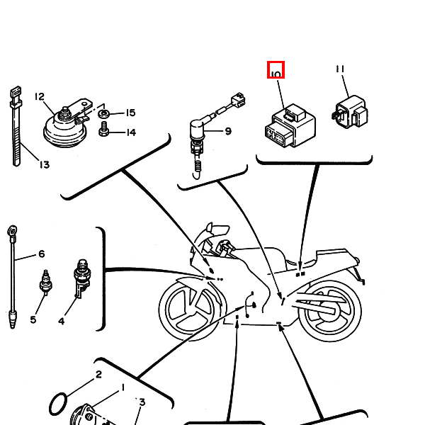 Relais komplett (3EN-00)