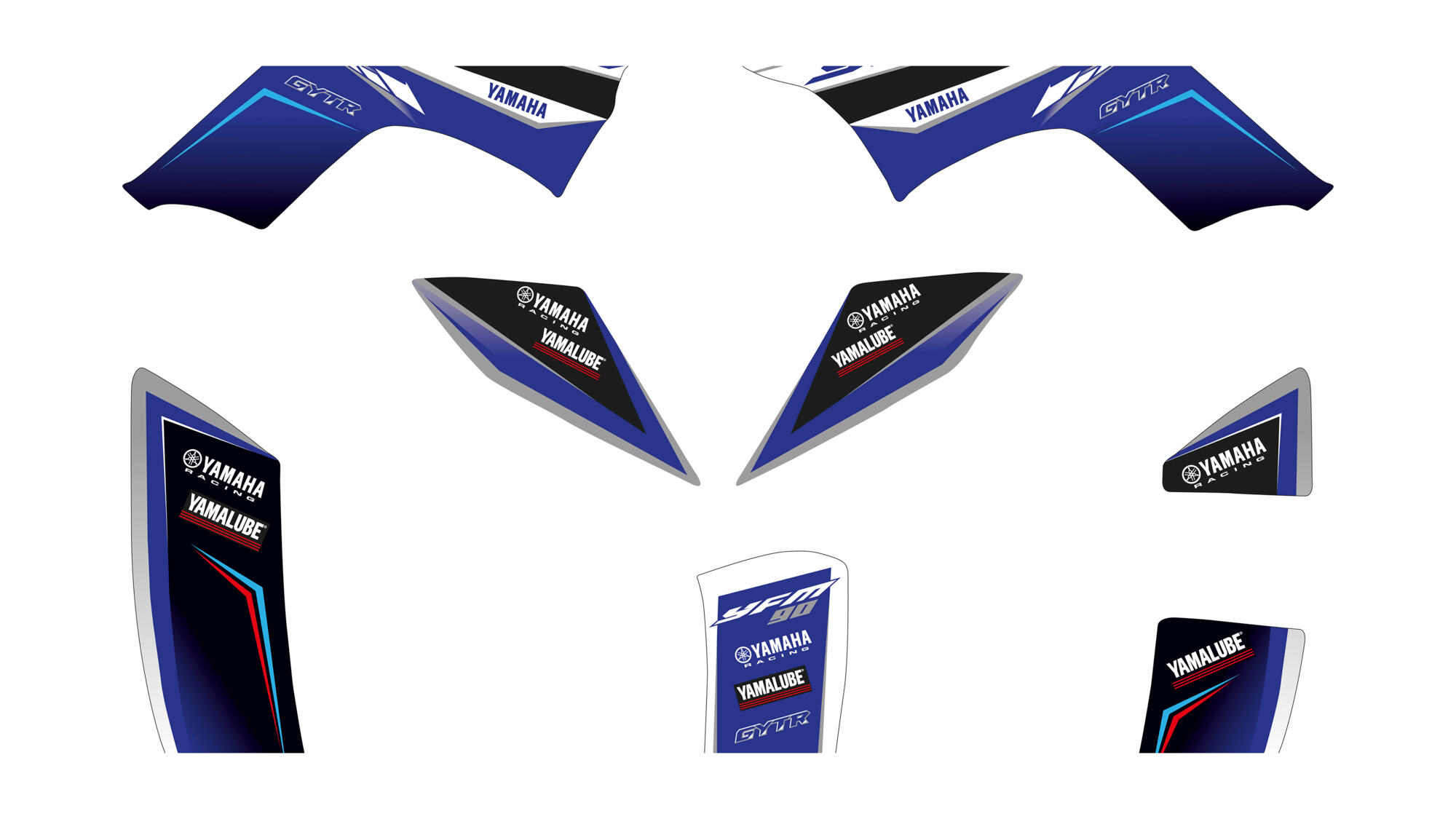 Aufkleberset YFM90R