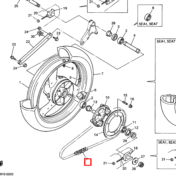 Kette (DID50ZVM-110LE)