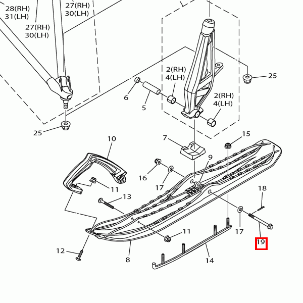 Schraube mit Flansch M10-1,2