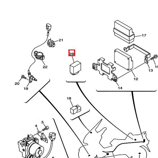 Relais Komplett (3YA-00)