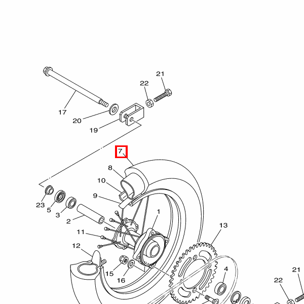 Reifen 90/100-14 49M D756 Dunlop