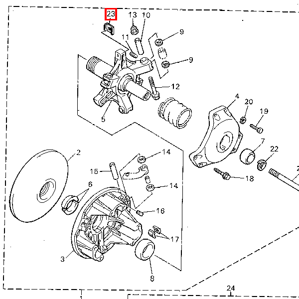 Distanzstück 1 UR 8AT1760119