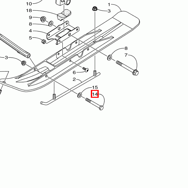 Schraube, Kappe-HH 5/16-18X