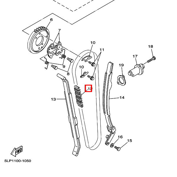 Endlos-Steuerkette (82RH2015-126)