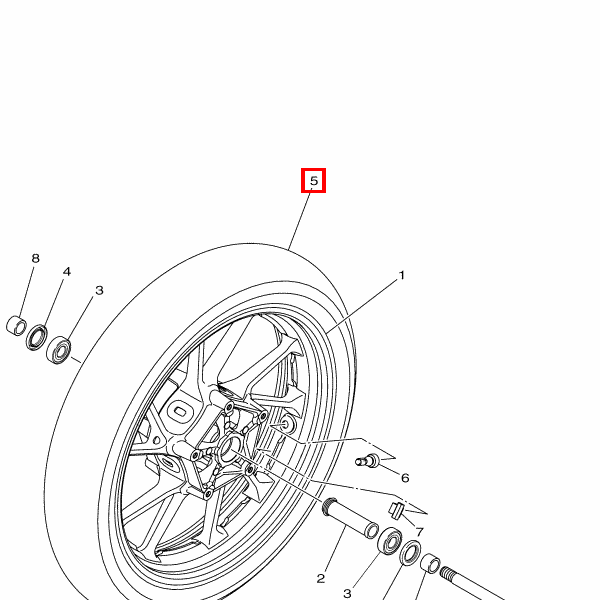 Reifen 120/70ZR17 M/C 58W D222F