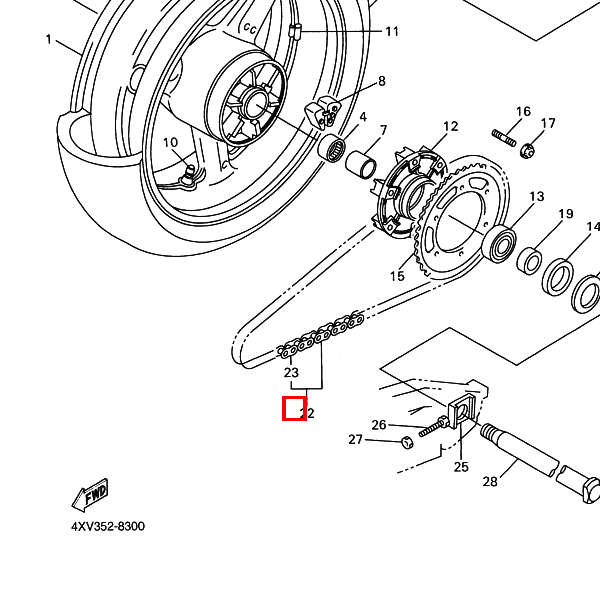 Kette (DID50ZVM-114LL)
