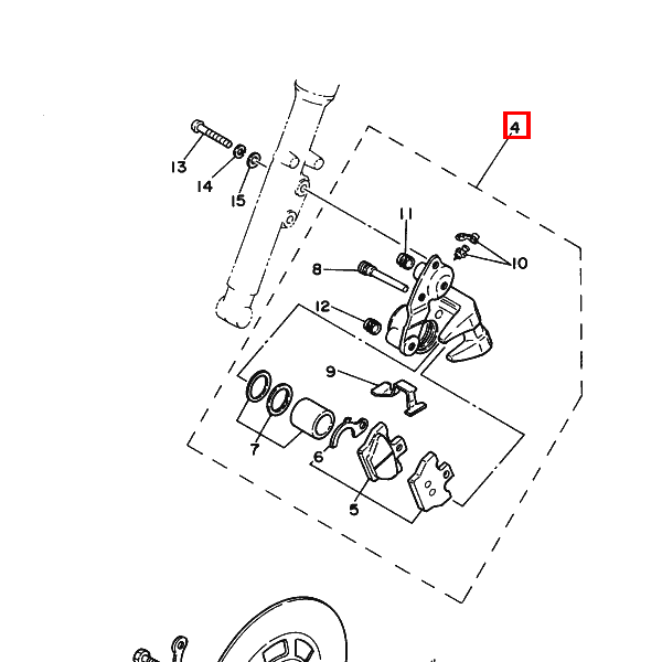 Bremssattel (11H-25810-01)