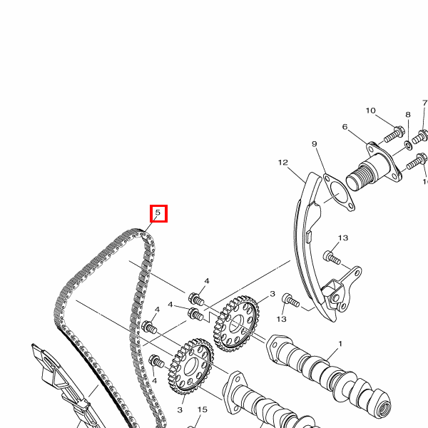 Kette (98XRH2015-118P-M)