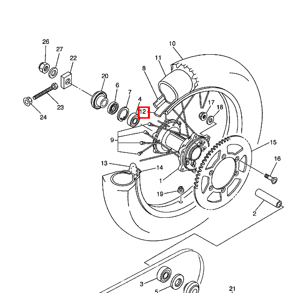 Felgenband (3.50-18)