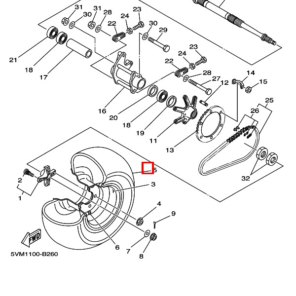 Reifen AT21X10-8 C-874 T/L