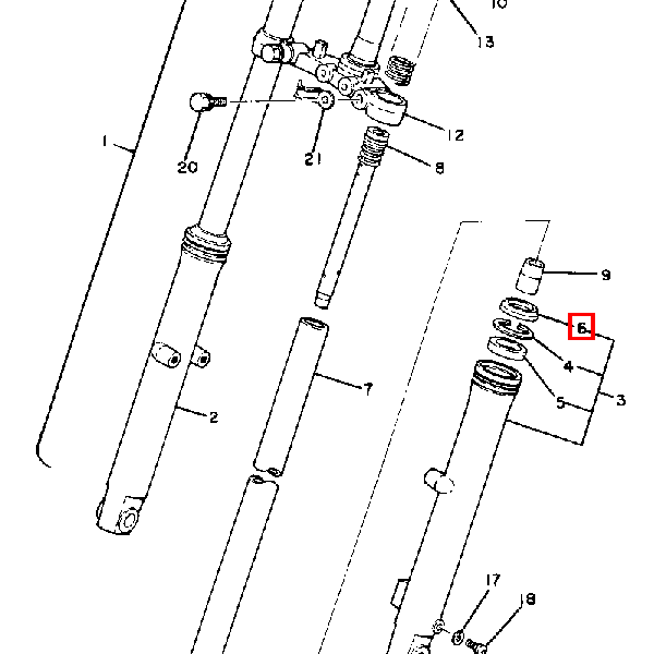Staubdichtung (2K5-23144-00)